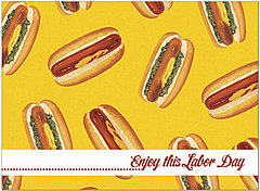 Labor Day Relish Card D1455U-Y
